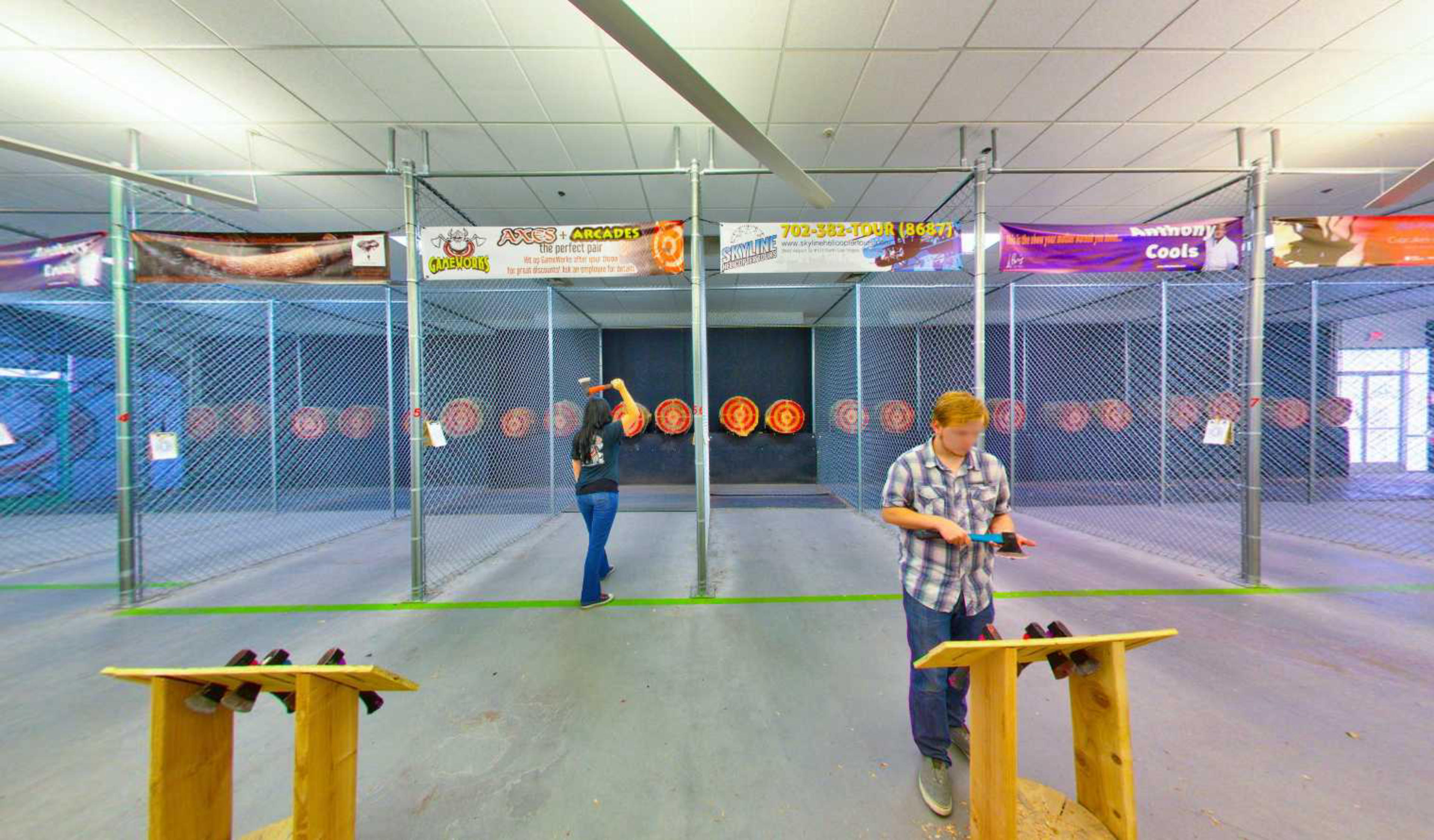Axe Monkeys Indoor Axe Throwing, Las Vegas, USA virtual tour preview