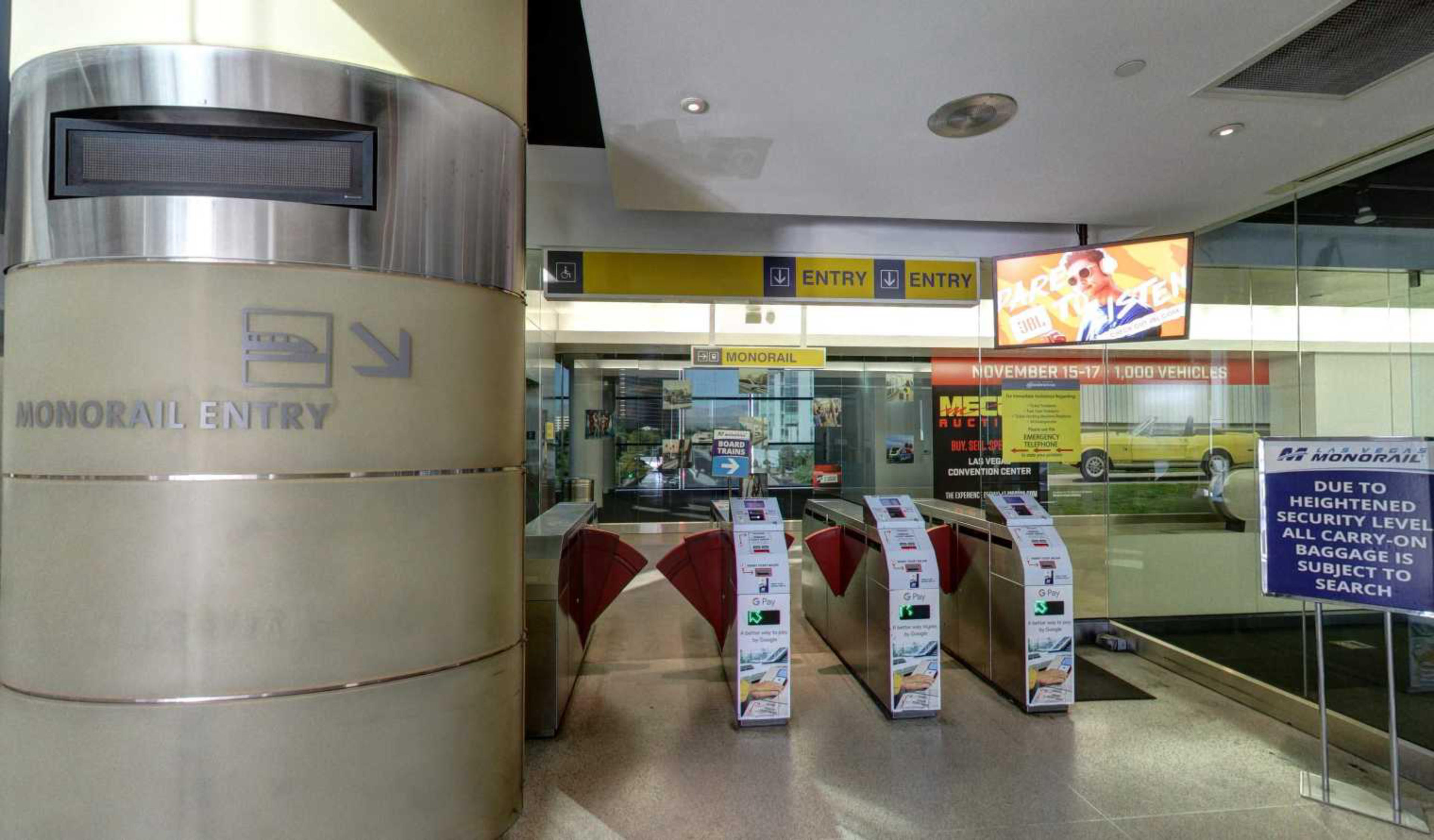 Convention Center Monorail Station, Las Vegas, USA virtual tour preview