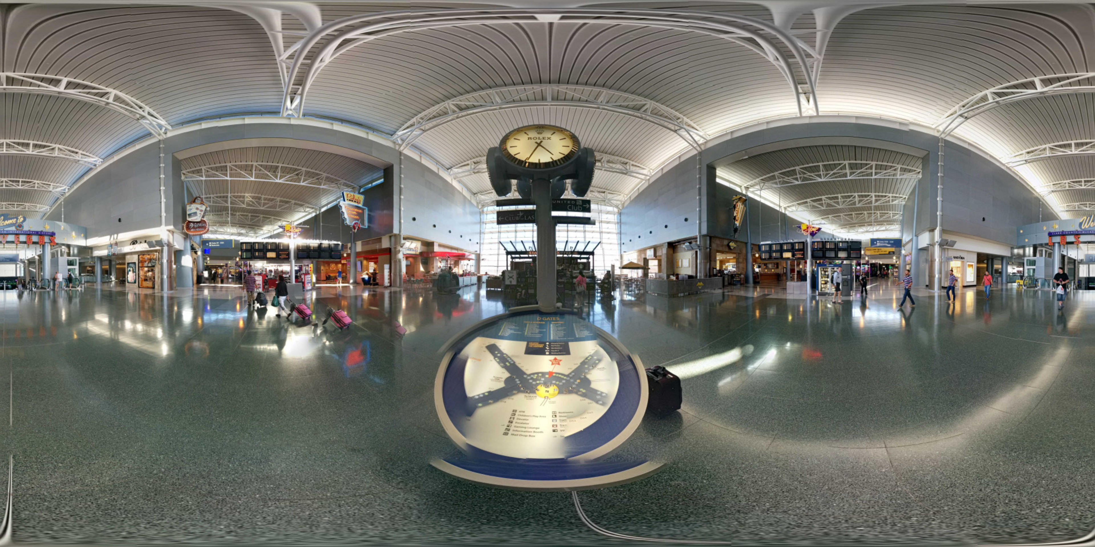 Harry Reid International Airport virtual tour preview