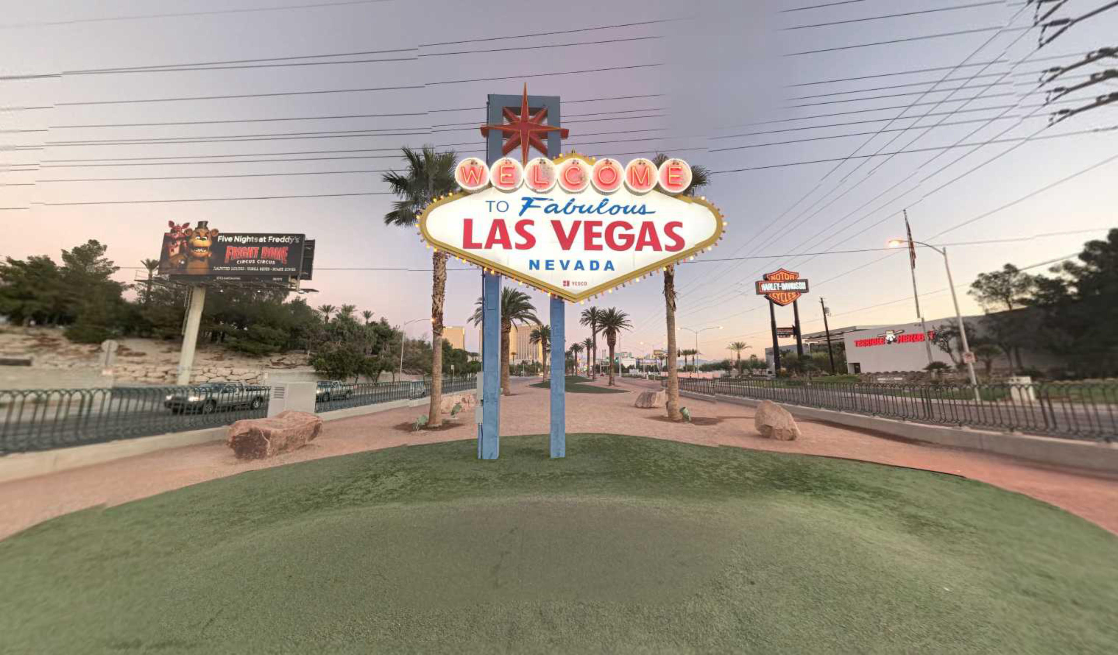 Welcome to Las Vegas Sign, Las Vegas, USA virtual tour preview