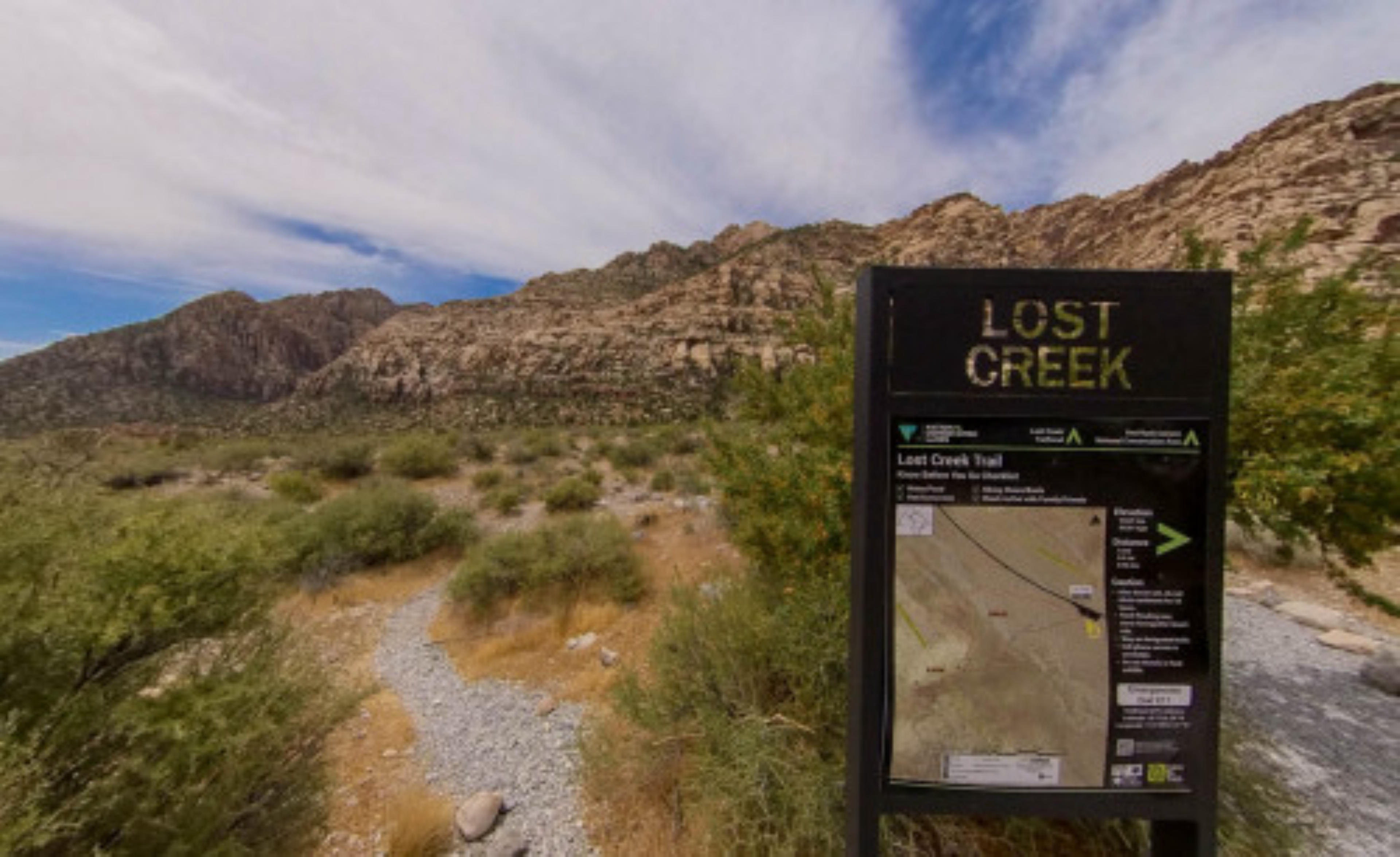 Lost Creek Trail - Red Rock, Las Vegas, USA virtual tour preview