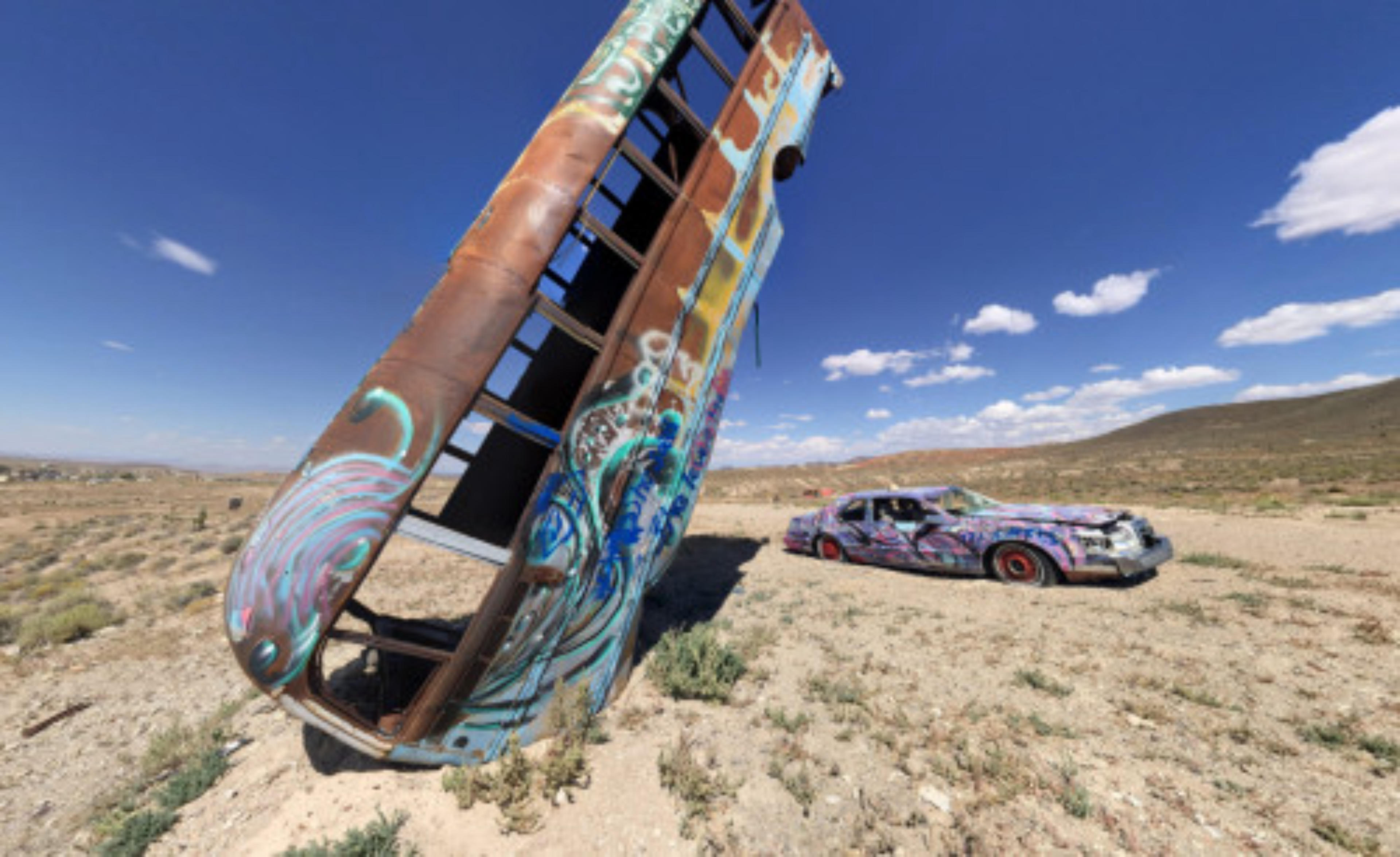 The International Car Forest, Goldfield, Nevada, USA virtual tour preview